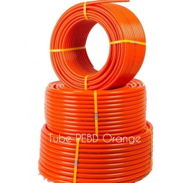 Vente de Tube PVC PEBD orange